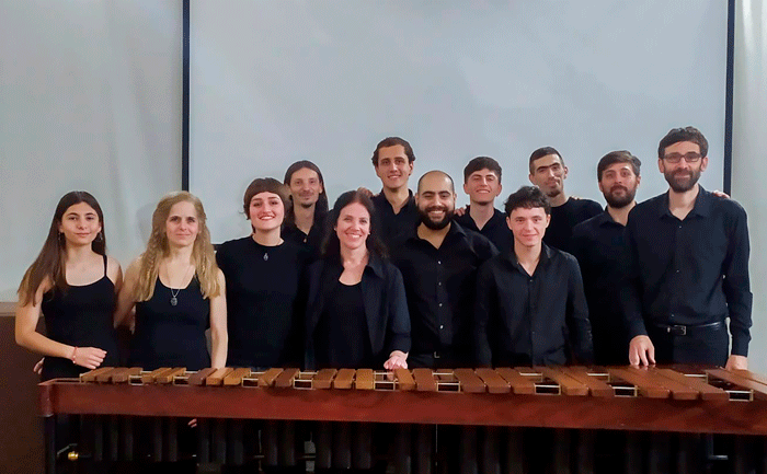 Ensamble de Percusión del Conservatorio Gilardo Gilardi