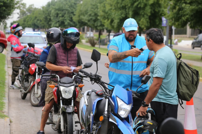 Se realizó un operativo de control, alcoholemia y concientización.