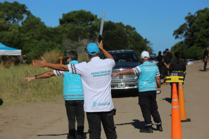 Seguridad Vial encabezó controles vehiculares en Villa Gesell.