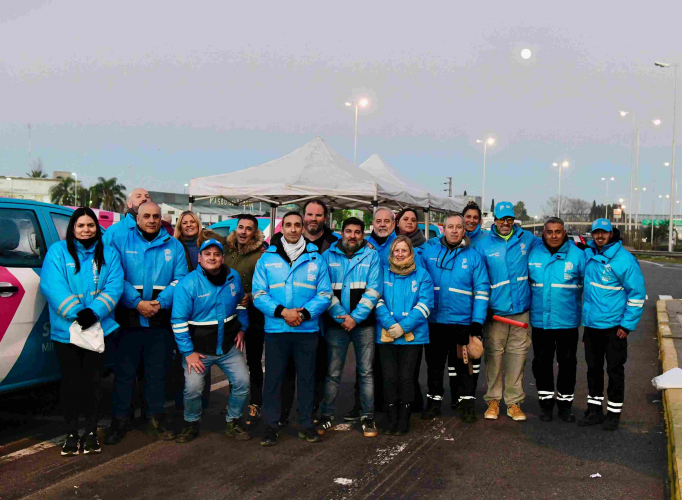 Agentes de seguridad vial realizaron controles en toda la Provincia.