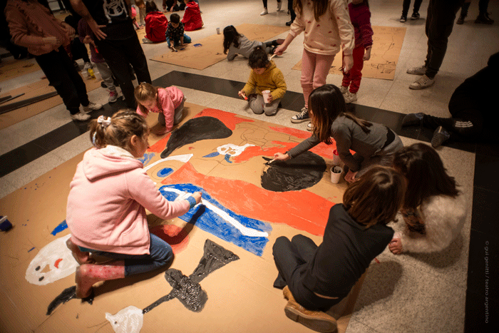 Taller Escenográfico dictado por artesanos y artesanas del Teatro Argentino