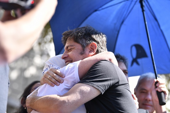 Kicillof participó de la marcha por el Día Nacional de la Memoria por la Verdad y la Justicia