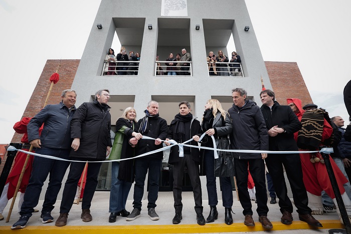 Kicillof inauguró la Casa de la Provincia en Monte Axel Kicillof
