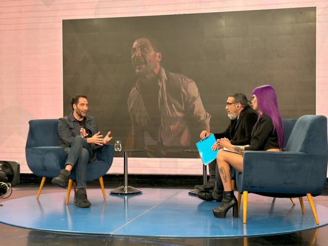 Somos Bonaerenses recibe al actor Luciano Cáceres