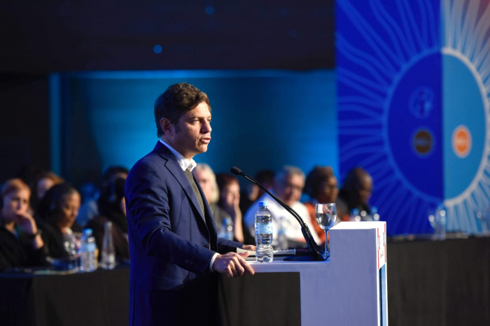 Kicillof participó de la apertura del 10° Congreso Mundial de Educación