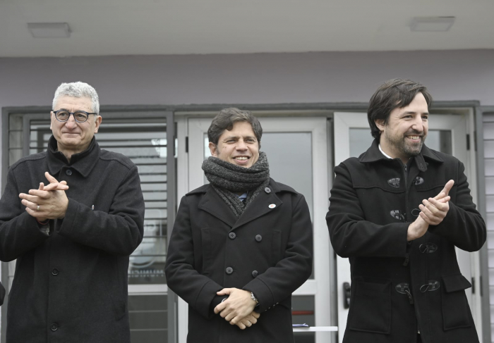 Kicillof inauguró un nuevo Centro de Atención Primaria de la Salud en el barrio La Carmencita