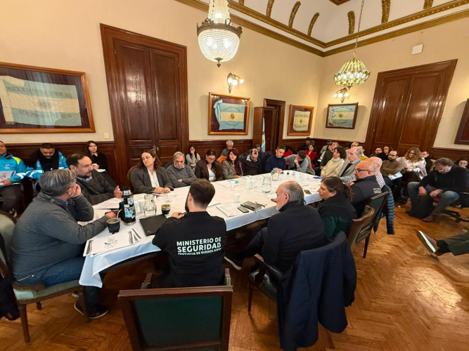 Salón de las Banderas del Ministerio de Seguridad