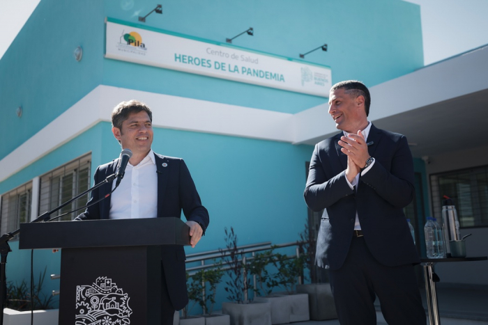 Kicillof inauguró un nuevo Centro de Atención Primaria de la Salud  
