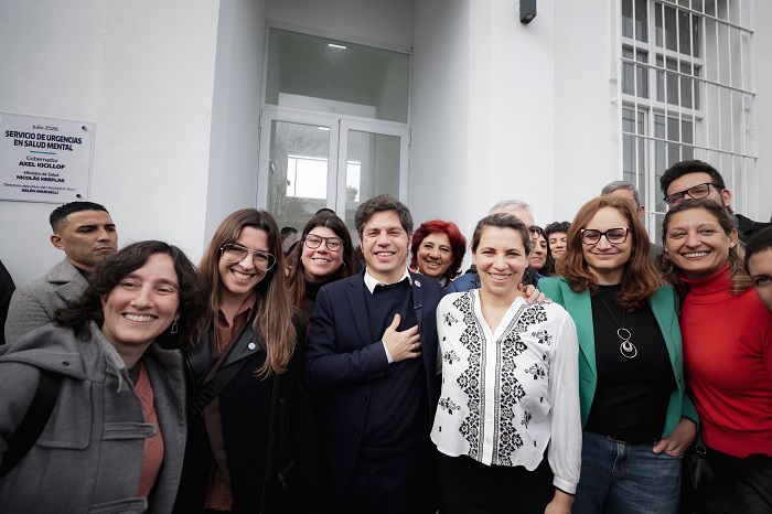 Kicillof inauguró la nueva guardia de Salud Mental del Hospital Dr. Alejandro Korn