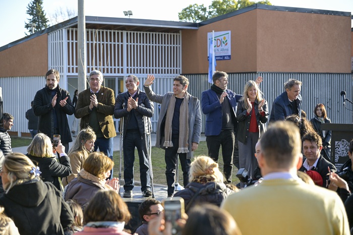 Kicillof inauguró un nuevo Centro de Desarrollo Infantil 