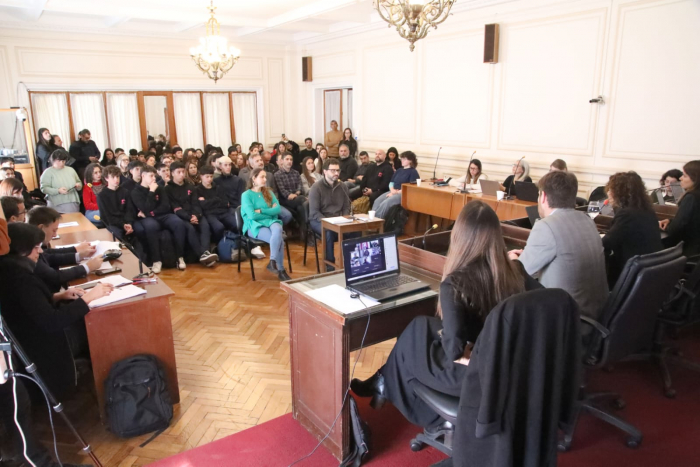 Gran concurrencia de estudiantes a las audiencias por juicios de lesa humanidad