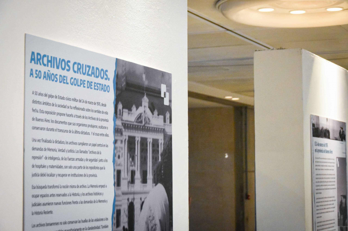 La Provincia inauguró la muestra “Archivos cruzados” 
