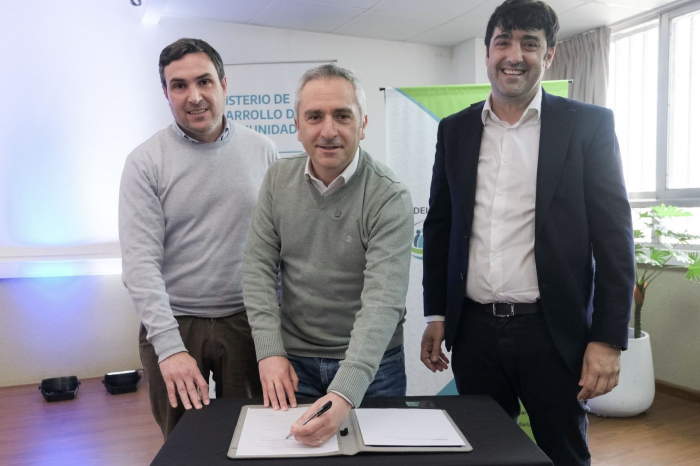 En la sede ministerial 