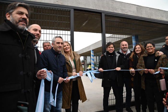 Se inauguraron con la presencia de Kicillof 