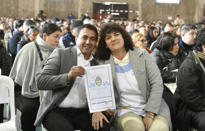 SE ENTREGARON 1.174 ESCRITURAS EN MORENO