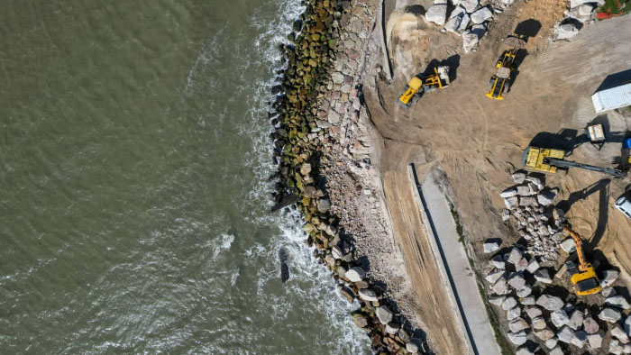 La obra abarca una extensión total de 1.560 metros