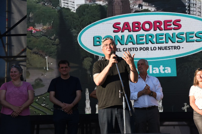 Javier Rodríguez, junto a Alak, Cara, Di Marzio y Seain