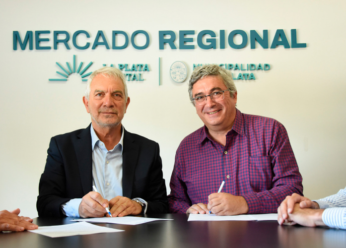 Javier Rodriguez y Julio Alak firmaron el acuerdo