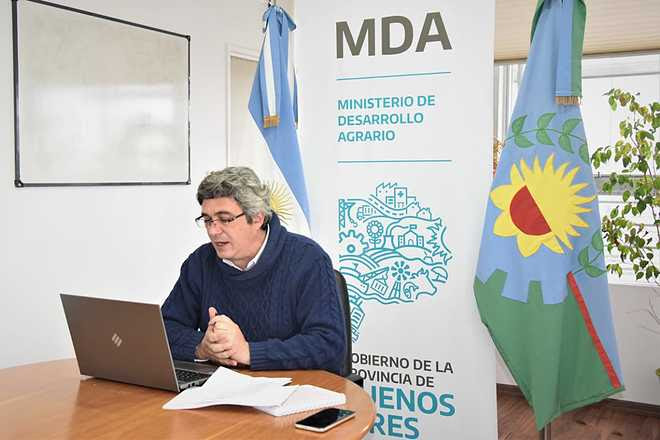 Rodríguez encabezó la Mesa de Mercados Mayoristas Frutihortícolas