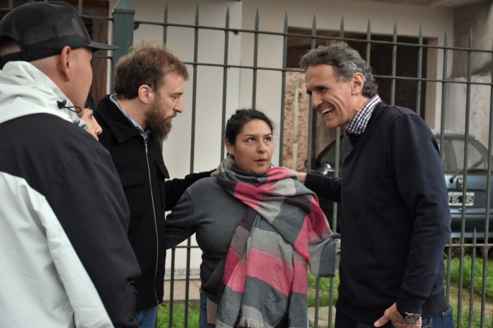 Katopodis recorrió obras hidráulicas en Lomas de Zamora Katopodis recorrió obras hidráulicas en Lomas de Zamora