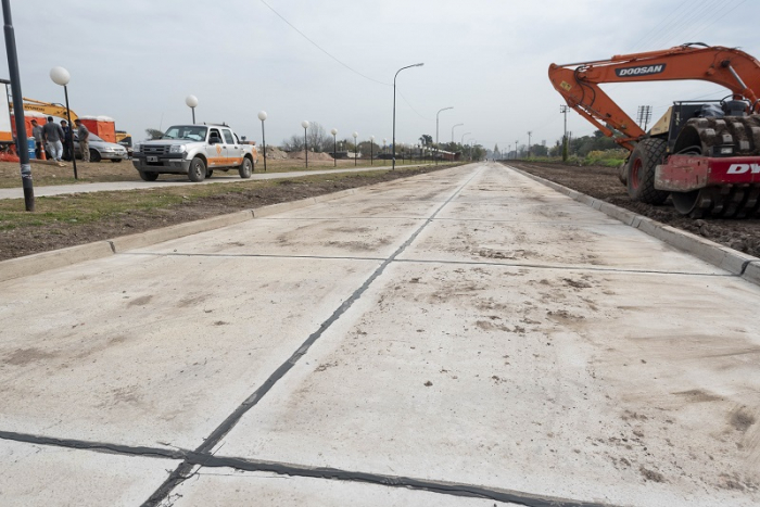 Avanzan obras en José C Paz