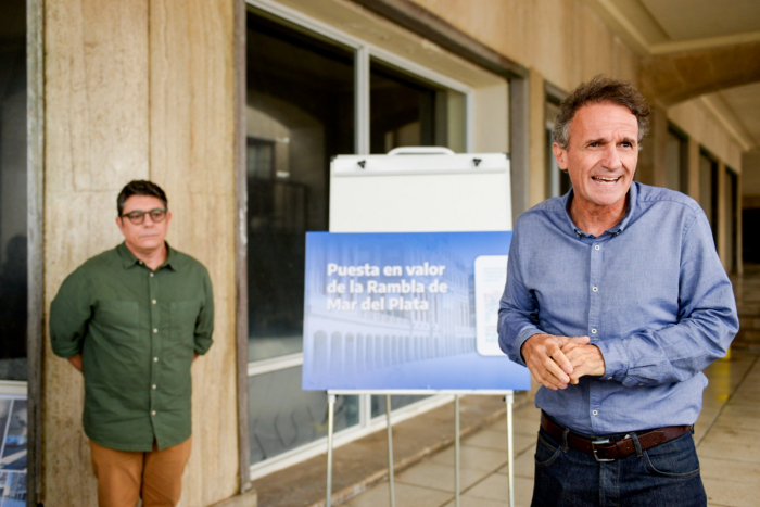 Katopodis se reunió con arquitectos por las obras en La Rambla