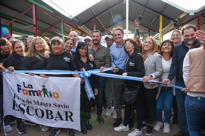 En Escobar, Katopodis inauguró renovación integral de la Feria de La Familia