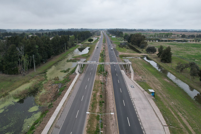 Finalizó la duplicación de calzada de la Ruta Provincial 58