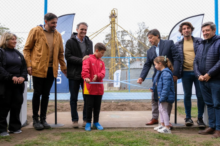 Katopodis recorrió obras en Daireaux, Coronel Suárez y Guaminí