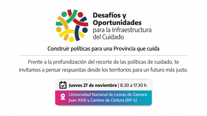 El Ministerio realizará un encuentro sobre Infraestructura del Cuidado