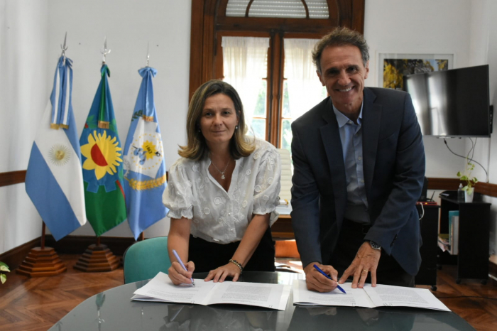 Katopodis visitó la obra de la nueva Estación Transformadora en 9 de Julio