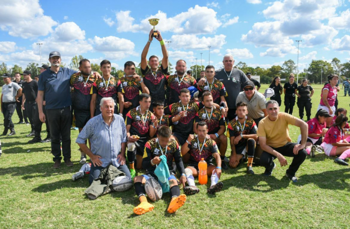 Los equipos de rugby de las UP 15 Batán, 23 de Varela, 30 General Alvear y del Complejo Penitenciario San Martín disputaron la f