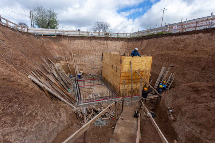 Avance de obras en Moreno