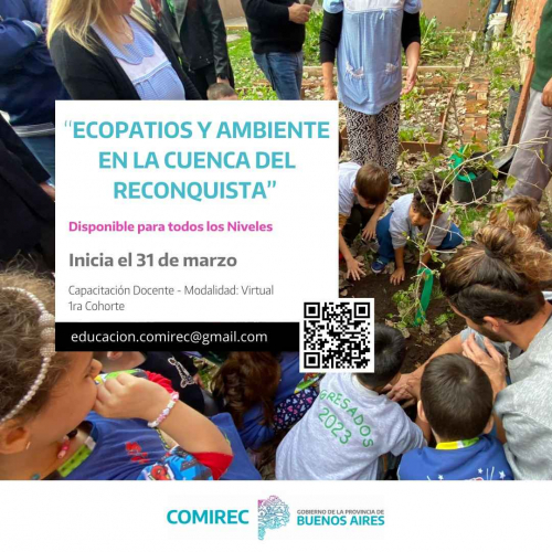  Capacitación Virtual Gratuita sobre Ecopatios para Docentes