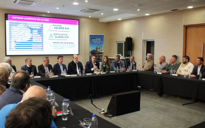 La Provincia presentó los Planes Quinquenales de los puertos de Bahía Blanca y Coronel Rosales