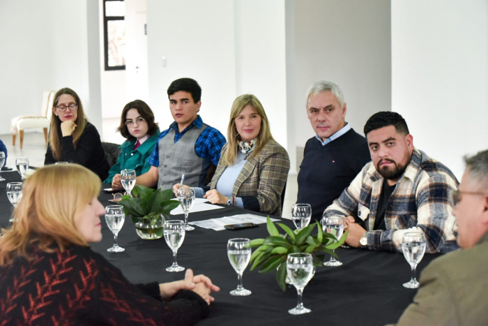 Reunión de trabajo con referentes religiosos en Berisso