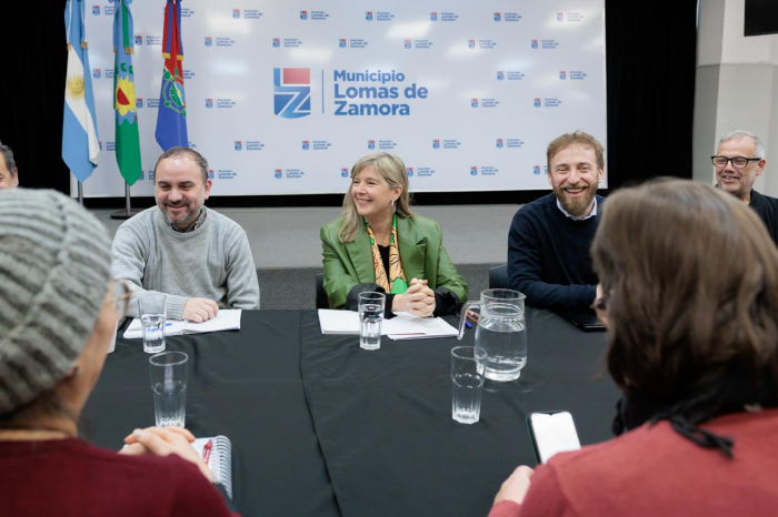 La jefa de Asesores se reunió con representantes de instituciones religiosas en Lomas de Zamora