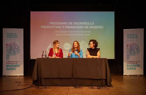 Presentación del programa para el Desarrollo Productivo y Financiero de Mujeres