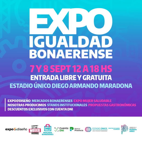 Expo Igualdad Bonaerense en La Plata