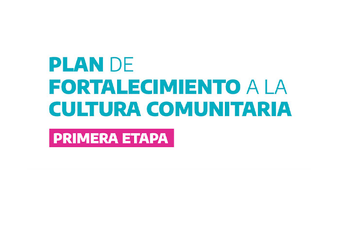 Primera etapa del Plan de Fortalecimiento a la Cultura Comunitaria Bonaerense
