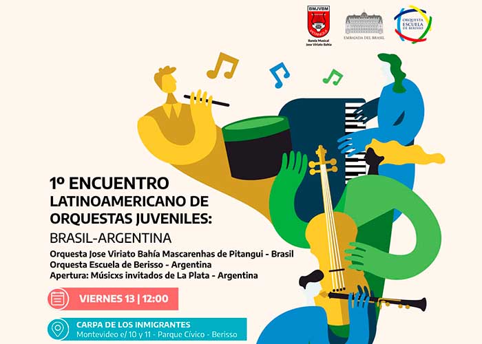 Encuentro latinoamericano de orquestas juveniles: Fiesta del inmigrante