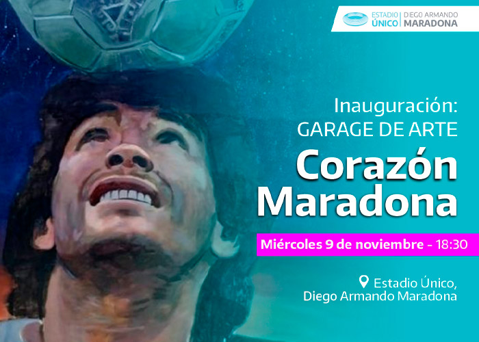 Garage de Arte Corazón Maradona