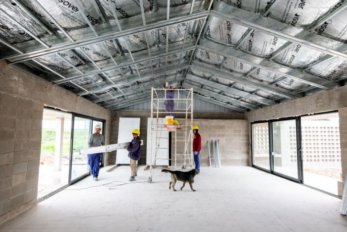 OPISU continúa con la reurbanización del barrio El Mercadito