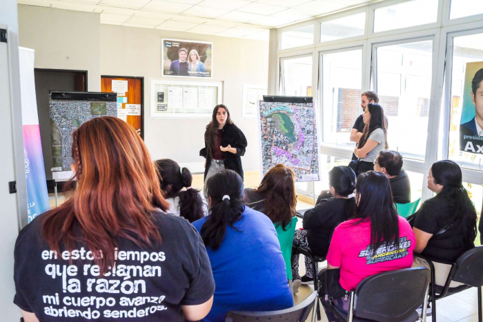 Se realizaron asambleas con la comunidad de Villa Itatí