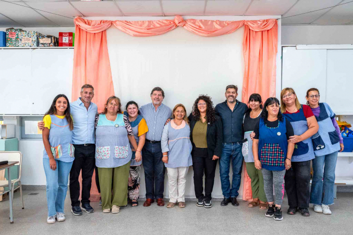 Barrios, Bianco, Sileoni y Achával recorrieron las nuevas escuelas que se inaugurarán en Pilar