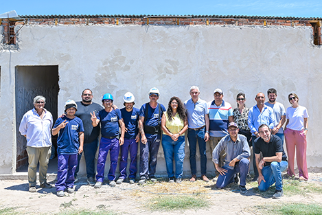 Barrios firmó el inicio de obra y contratos para nuevas obras en Berisso, Morón y Avellaneda