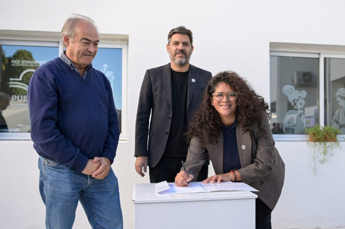 Barrios anunció nuevas obras para Tapalqué