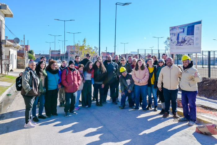 Continúan las obras y programas de integración en La Cárcova