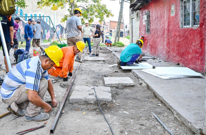 Trabajos en Villa Tranquila, Avellaneda