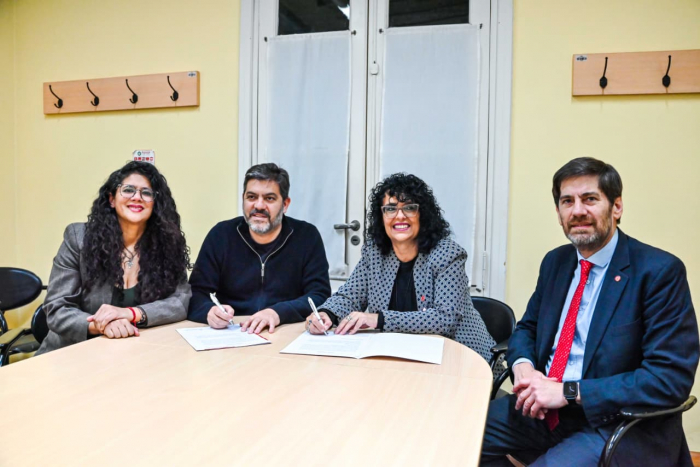 Barrios, Bianco y Zinni firmaron un nuevo acuerdo para entregar 150.000 raciones de Supersopa